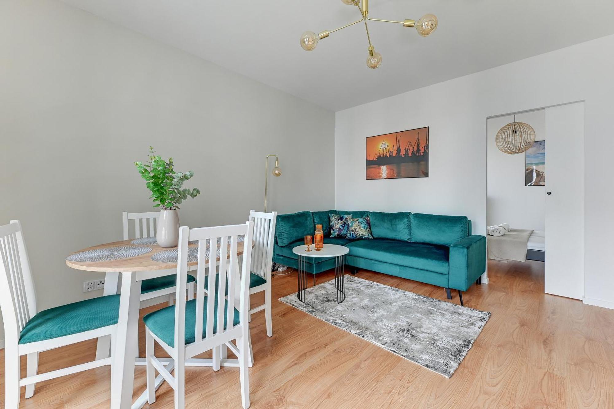 Aura 40 City Center By Downtown Apartments Gdańsk Szoba fotó