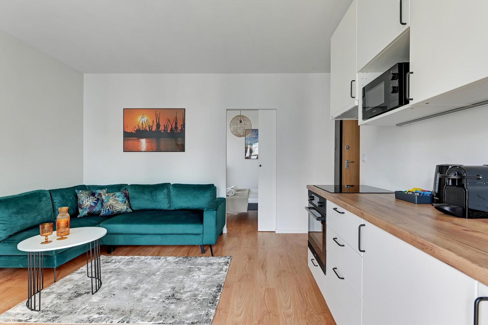 Aura 40 City Center By Downtown Apartments Gdańsk Szoba fotó